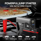 IDEAPLAY J10 Jump Starter, 2000A 12V Car Battery Jump Starter Portable - Image 2