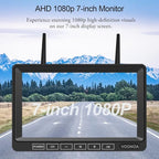 1080P Wireless RV Camera System, IP69 Waterproof Night Vision Backup Camera - Image 2
