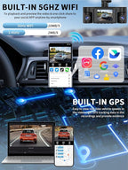 Dash Cam Front and Rear Inside, 360° Dash Camera - Image 6