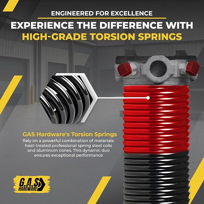 Garage Door Torsion Spring 225x2x25 Torsion Springs - Image 6