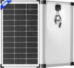 100W 12V Solar Panel, High Efficiency 9BB Cell Monocrystalline Solar Panels by Voltset