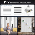 8 Pack 2-Layer Large Soundproof Wall Panels, 15.7 x 15.7 x 0.43 in Sound Proof - Image 4