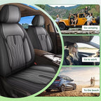 YORKENIC Fit for Hyundai Kona Seat Covers Front Set 2018-2024 2025: Breathable - Image 6