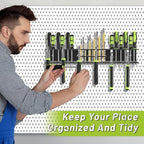 Screwdriver Holder Wall Mount, Heavy Duty Metal Utility Bit Organizer - Image 6