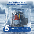 BODEGACOOLER 12 Volt Refrigerator, 63.4Quart RV Refrigerator, Dual Modes RV - Image 9
