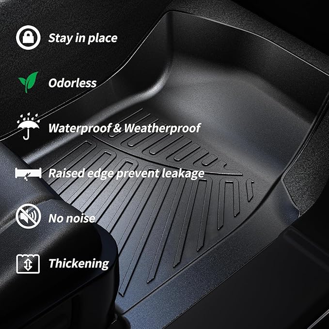 Floor Mats & Trunk mat For 2013-2019 2020 Nissan Pathfinder 2013 Infiniti JX35 - Image 4