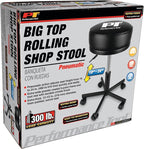 Performance Tool W85033 Extra-Thick Big Top Pneumatic Rolling Shop Stool - Image 9