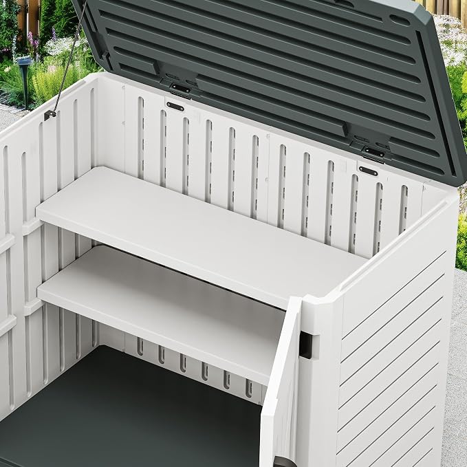 YITAHOME Resin Storage Shed Shelves - Image 2