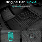 Floor Mats Compatible with Honda Pilot 8 Seats 2016-2022 - Image 4