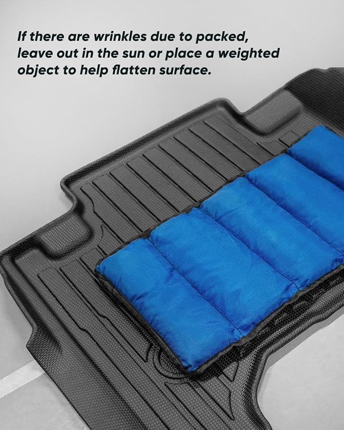 Floor Mats for Volkswagen VW Atlas 2018-2025 7 Seats, All Weather Car Mats Full - Image 8