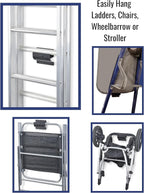 Ladder Hook - Black Heavy Duty Ladder Brackets - Image 4