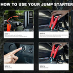 7-in-1 Jump Starter 6000A Car Jumper Starter Portable - Image 7