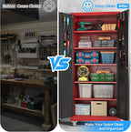 71" H×32" W×16" D Garage Storage Cabinet - Image 7