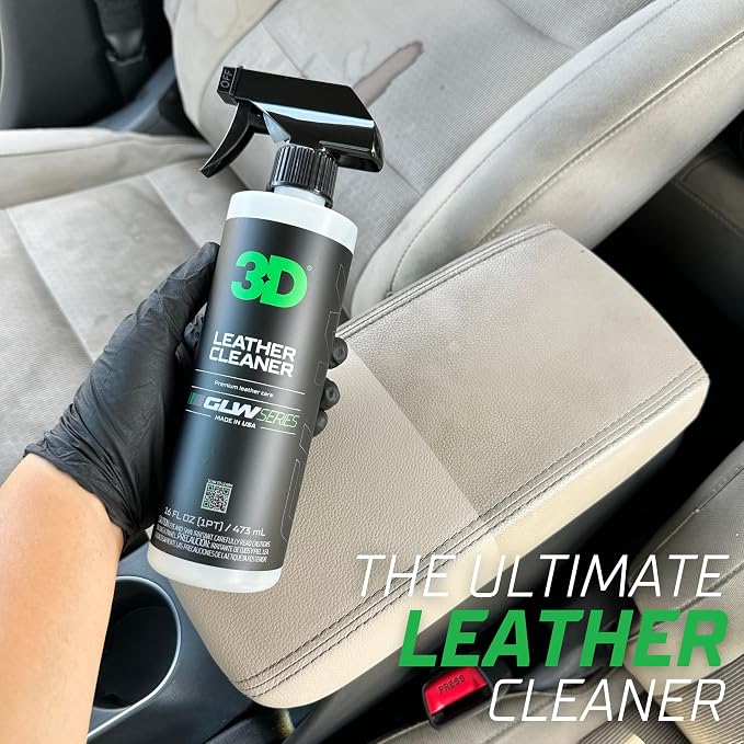 3D Leather Cleaner for Car, GLW Series | Ultimate Deep Cleaning | Removes Dirt - Image 6