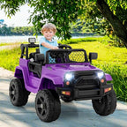 OLAKIDS Kids Ride On Truck, 12V Electric Vehicle Jeep Car - Image 2