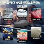 5 Layer Full Car Cover – Semi Custom Fit - Image 2