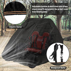 Go Kart Cover, 2 Seater for Co leman KT196 GO Kart Covers 420D Waterproof Large - Image 3