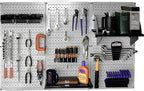 Wall Control 30-WRK-400GB Standard Workbench Metal Pegboard Tool Organizer - Image 2
