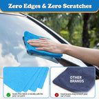 FIXSMITH Shop Towels, Microfiber Cleaning Cloth Bulk, Microfiber Towels - Image 4
