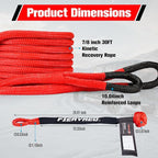 FieryRed Kinetic Recovery Rope Kit - Image 2