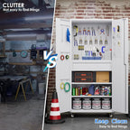71" H Garage Storage Cabinet - Image 7