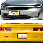 Front License Plate Bracket Black and White License Plate Frames Sometimes I Go - Image 8