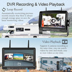 1080P Wireless RV Camera System, IP69 Waterproof Night Vision Backup Camera - Image 6