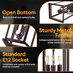 20" Oil Rubbed Bronze Outside Lighting - Image 2