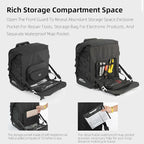 Rhinowalk Motorcycle Saddlebag 35L Waterproof, Quick Release Motorbike Side Bag - Image 5