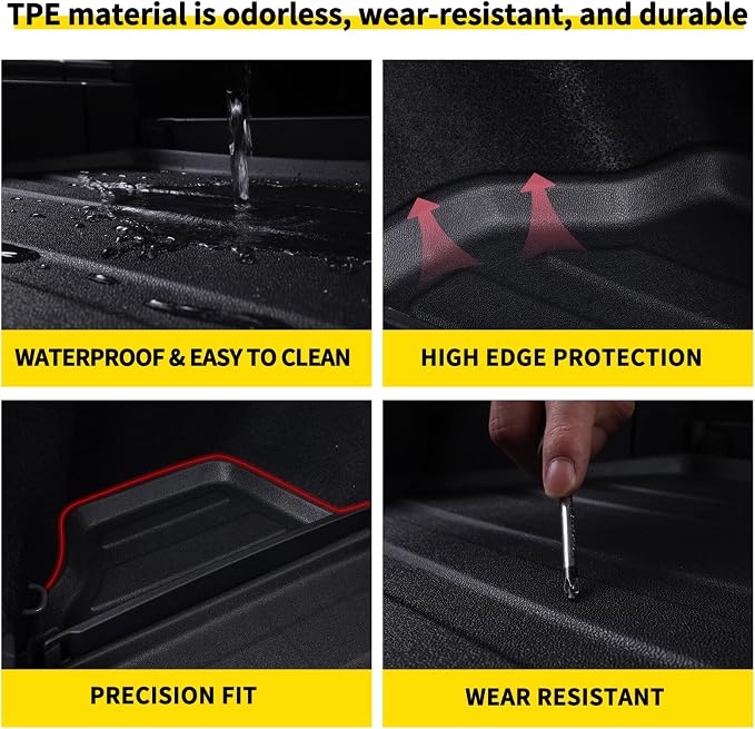 Cargo Liners for 2025 Nissan Murano TPE All Weather Protection Car Trunk Mat - Image 4