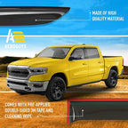 Extra Durable Window Deflectors Tape-On Window Visors Rain Guards Fit - Image 6