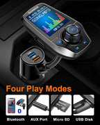 Upgraded Bluetooth FM Transmitter - Image 3