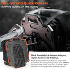 Rhinowalk Motorcycle Saddlebag 35L Waterproof, Quick Release Motorbike Side Bag - Image 2
