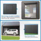 Polar Aurora Carport 20x20 FT, Heavy Duty Car Port Canopy, - Image 6