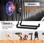 Heavy Duty Storage Magnetic Utility Hooks Large Garage Magnet Hooks - Image 4