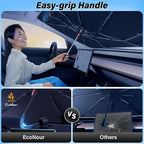 EcoNour Car Windshield Sunshade Umbrella | Foldable Car Umbrella Sun Shade - Image 5