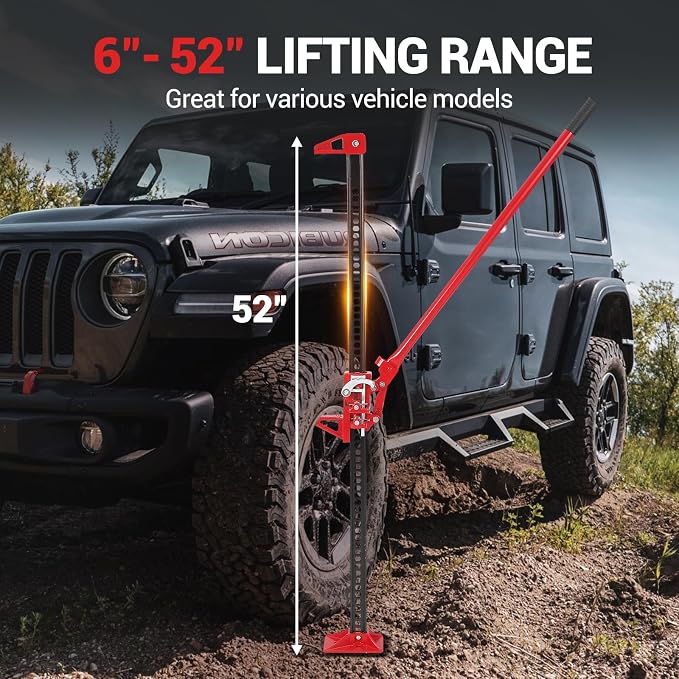 Multi-Functional Lift Jack, Farm Jack Heavy Duty Off Road, - Image 9