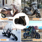 Waterproof Motorcycle Cover for Vespa GTV, Vespa GTS, Outdoor 420D Bike Cover - Image 7