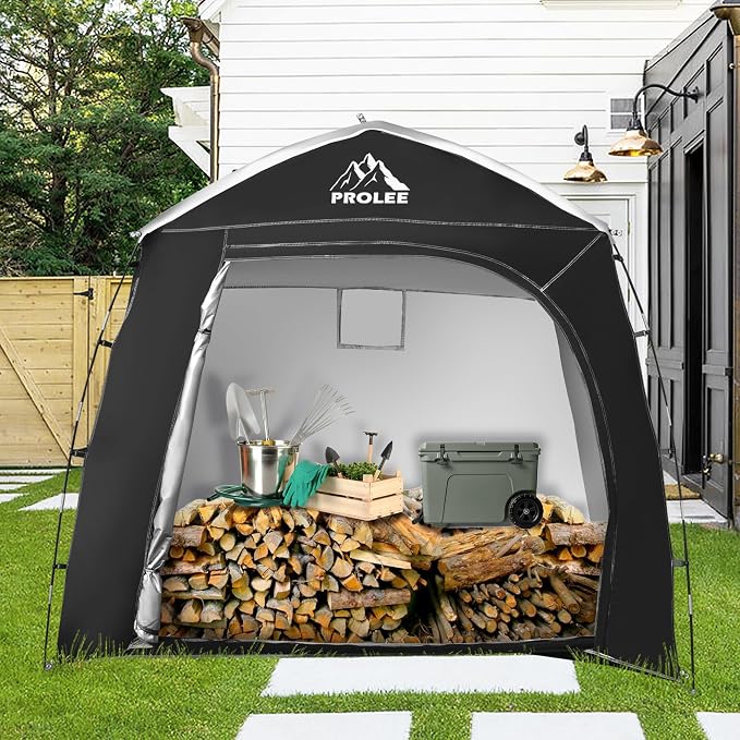 Prolee Bike Storage 7.3 x 5ft, Outside Storage Waterproof Oxford Fabric - Image 7