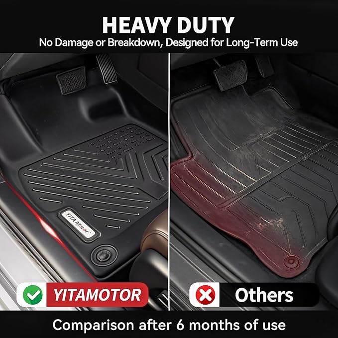 YITAMOTOR Floor Mats & Cargo Liner Fit - Image 7