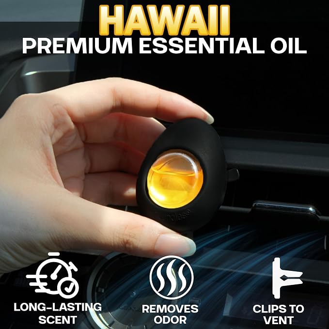 Air Jungles Car Air Freshener Vent Clip 3 Count, Hawaii Mahalo Scent, 4 ml Each - Image 5