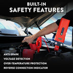 Weego N70 12V Portable Jump Starter, 2500 Peak Amp / 700 Cranking Amp, Patented - Image 4