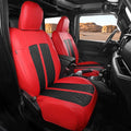 for Jeep Wrangler Seat Covers 4Door JL 2018 2019 2020 2021 2022 2023 2024 2025 by RIDEPOSH