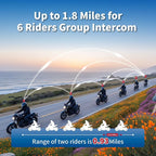 BK-S2 Motorcycle Bluetooth Intercom Headset - Image 3