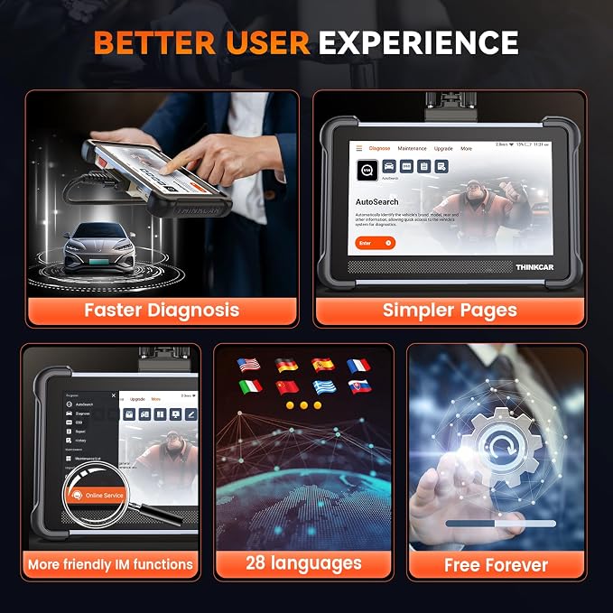 TK672 Bidirectional Scan Tool, Full System OBD2 Scanner Diagnostic Tool - Image 7
