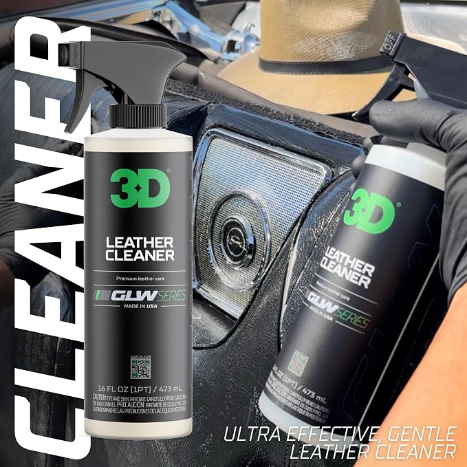 3D Leather Cleaner for Car, GLW Series | Ultimate Deep Cleaning | Removes Dirt - Image 3