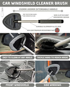 18Pcs Professional Car Interior Detailing Kit All-in-One Cleaning Tools - Image 3