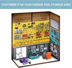 MyVoice 3x5 FT Wooden Outdoor Storage Shed - Image 7