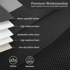 GIANT PANDA 2-Pack Front Mesh Car Seat Covers Custom Fit Toyota Tacoma 2016 - Image 4