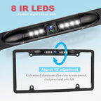 JPP License Plate Backup HD Camera, Rear View Camera 170° Viewing Angle - Image 4